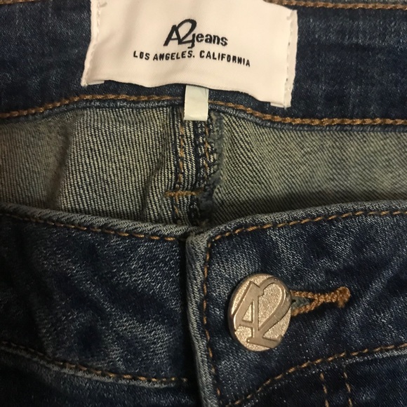 Cotton Spandex Straight Leg Jeans - Picture 4 of 6